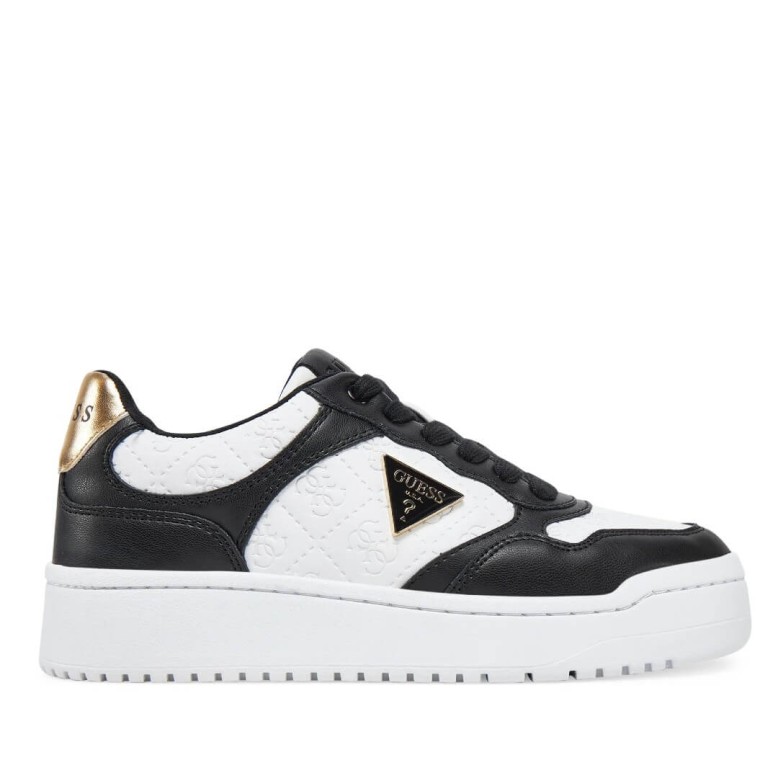 Sneakersy damskie Guess Miram6 FLJMI6 FAL12 black brown