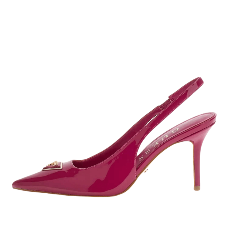 Sandałki damskie GUESS Nassir FLJNAS PAF05 magenta