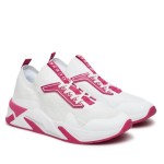 Sneakersy damskie GUESS Gaxtin FLPGAX FAB12 white fuxia