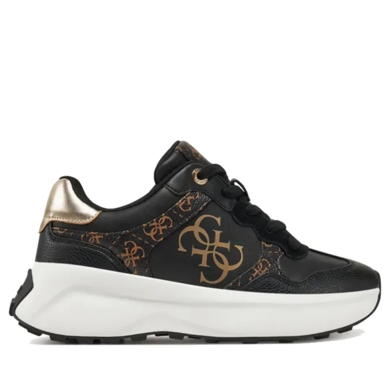 Sneakersy damskie Guess FLPLUC FAL12 BLKBR-1