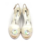 Sandały damskie Scaviola S-349 gold-4