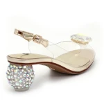 Sandały damskie Scaviola S-349 gold-7