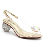 Sandały damskie Scaviola S-349 gold-1