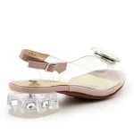 Sandały damskie Scaviola S-220 nude-8