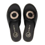 Klapki damskie Filippo DK 6906/25 BK czarny-6