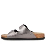 Klapki damskie Filippo DK 7062/25 GN gun metal -4