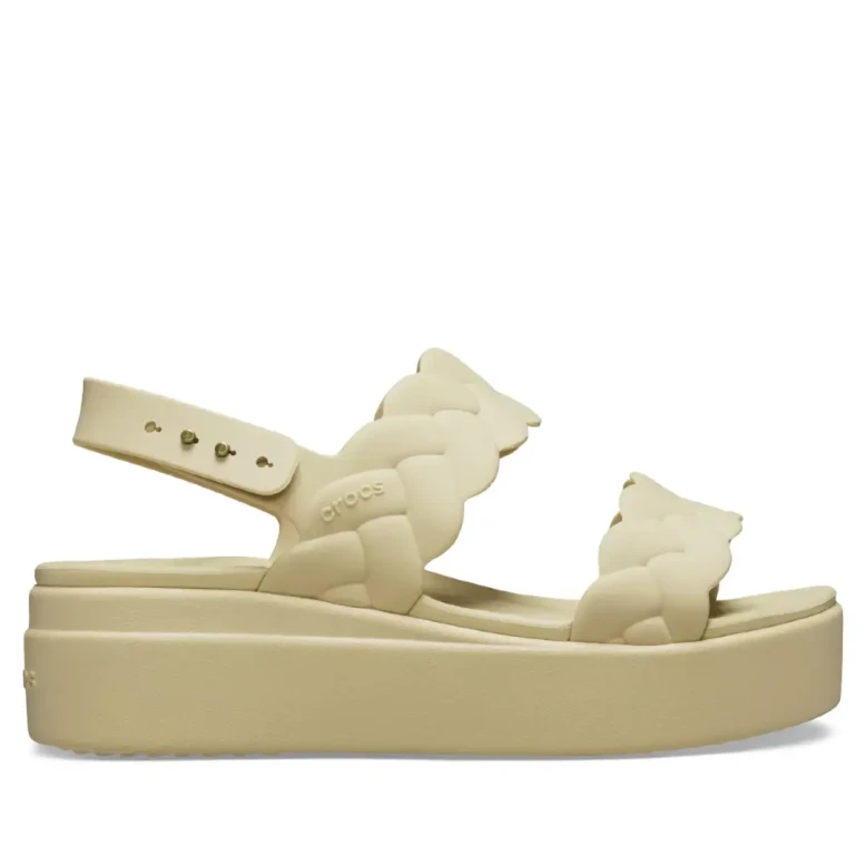 Sandały damskie Crocs 209977 beżowe-1