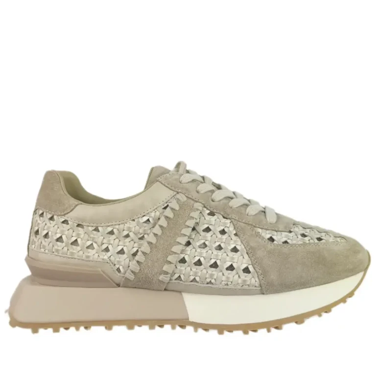 Sneakersy damskie John Doubare H2488-B-22-1 khaki-1