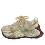 Sneakersy damskie John Doubare 727529 złoty-5