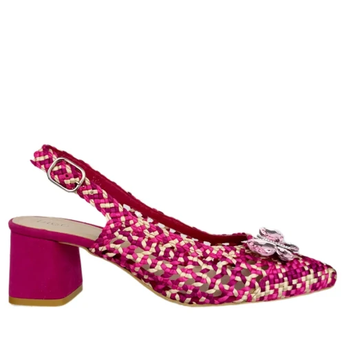 Sandały damskie Higo 2834 fuksja