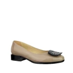 Baleriny damskie HIGO 2790 BEŻ 287-2