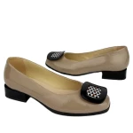 Baleriny damskie HIGO 2790 BEŻ 287-3
