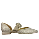 Baleriny damskie HIGO 2838 GOLD512/ZŁ340-1