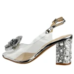 Sandały damskie S.Barski MR51-702 silver-5