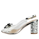 Sandały damskie S.Barski MR51-704 silver-5