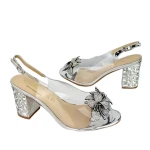 Sandały damskie S.Barski MR51-704 silver-3