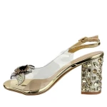 Sandały damskie S.Barski MR51-704 gold-5