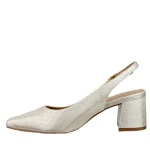 Czółenka damskie Sala QX2302-01 złoty-5