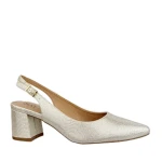 Czółenka damskie Sala QX2302-01 złoty-2