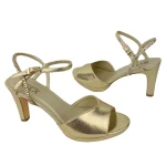 Sandały damskie Sala 1737-153 złoty-3