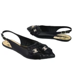 Baleriny damskie CheBello 4655-002-000-PSK-S379 czarne-3