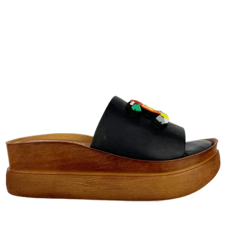 Klapki damskie Boccato 273.18-CC 601 czarny-1