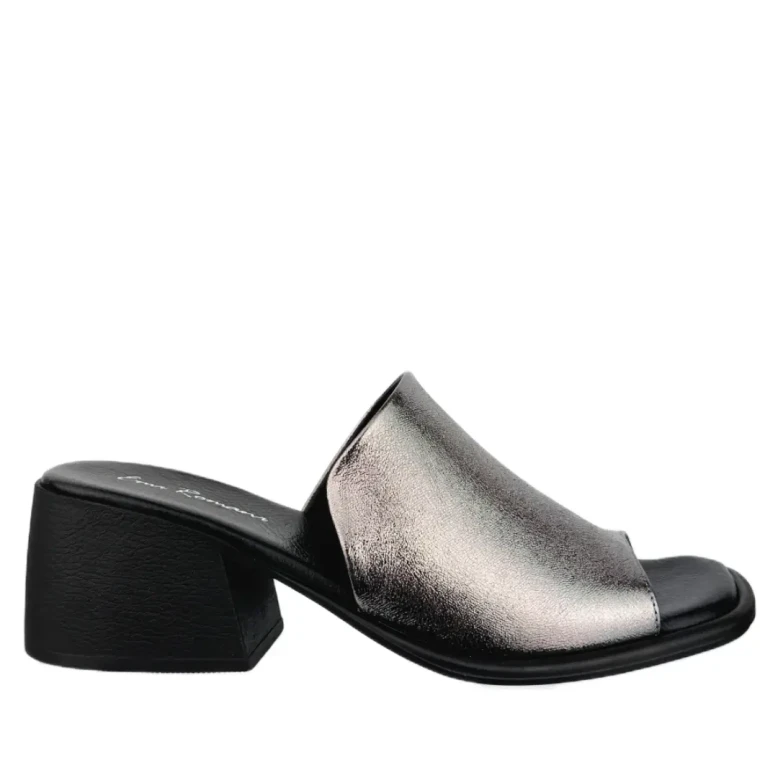 Klapki damskie Emi Romani 020.1073 290 metaliczne-1