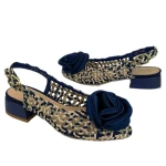 Balerina damskie Higo 2802 granat-3