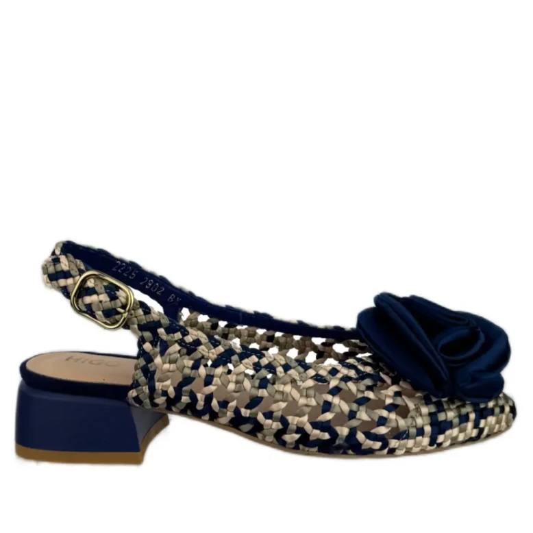 Balerina damskie Higo 2802 granat-1
