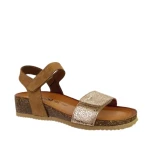 Sandały damskie Igi&Co 7697911 nabuk/vitel lam bran-2