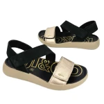 Sandały damskie Igi&Co 7678500 fiore negro-3