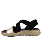 Sandały damskie Igi&Co 7678500 fiore negro-5