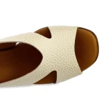Sandały damskie Verano 5628 beige grab-4