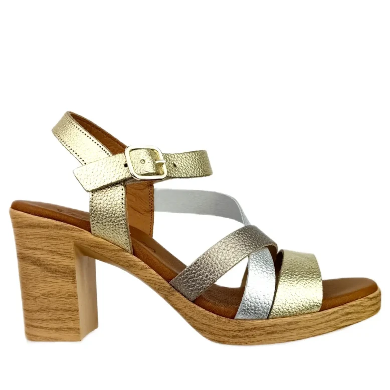 Sandały damskie Verano 961 grabado oro multi-1