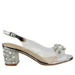Sandały damskie S.Barski MR51-727 silver-1