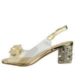 Sandały damskie S.Barski MR51-727 gold-5