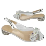 Sandały damskie S.Barski MR51-710 silver-3