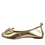 Baleriny damskie Toscanio 2011 złoty-5