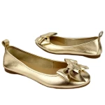 Baleriny damskie Toscanio 2011 złoty-3