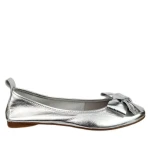 Baleriny damskie Toscanio 2011 srebrny-1