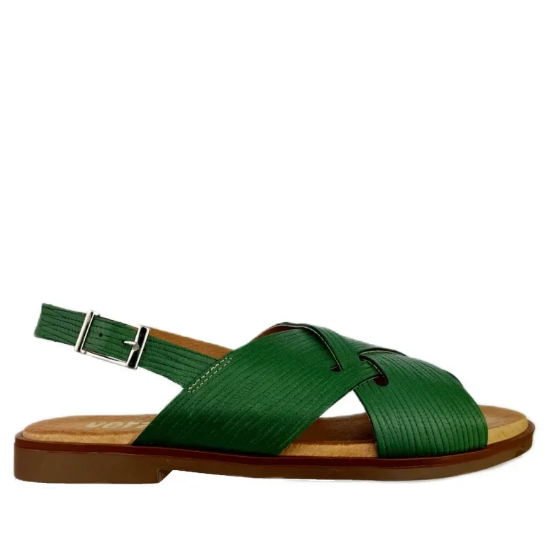 Sandały damskie Verano 3006 szangai verde-1