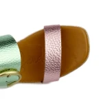 Sandały damskie Oh! My Sandals 5455 doya blue -4
