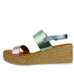 Sandały damskie Oh! My Sandals 5455 doya blue -5