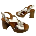 Sandały damskie OH! My Sandals 5645 champan -3