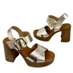 Sandały damskie OH! My Sandals 5644 duna champan-3