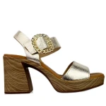 Sandały damskie OH! My Sandals 5632 duna champan-1