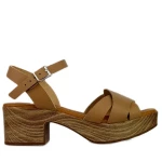 Sandały damskie OH! My Sandals 5628 taupe-1