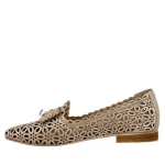 Baleriny damskie Boccato 010.724 24 T KAHVI pudrowy-5