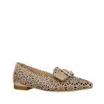 Baleriny damskie Boccato 010.724 24 T KAHVI pudrowy-2