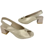 Sandały damskie Boccato 994/G/214 szampan-3